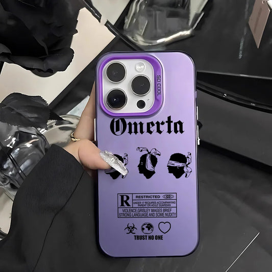 Coque OMERTA violette maure